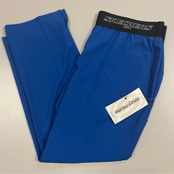 Skechers Pants - NWT Skechers Women’s Royal Blue Straight Leg Scrub Pants Size XLP